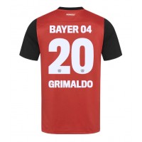 Bayer Leverkusen Alejandro Grimaldo #20 Hjemmedrakt 2024-25 Kortermet